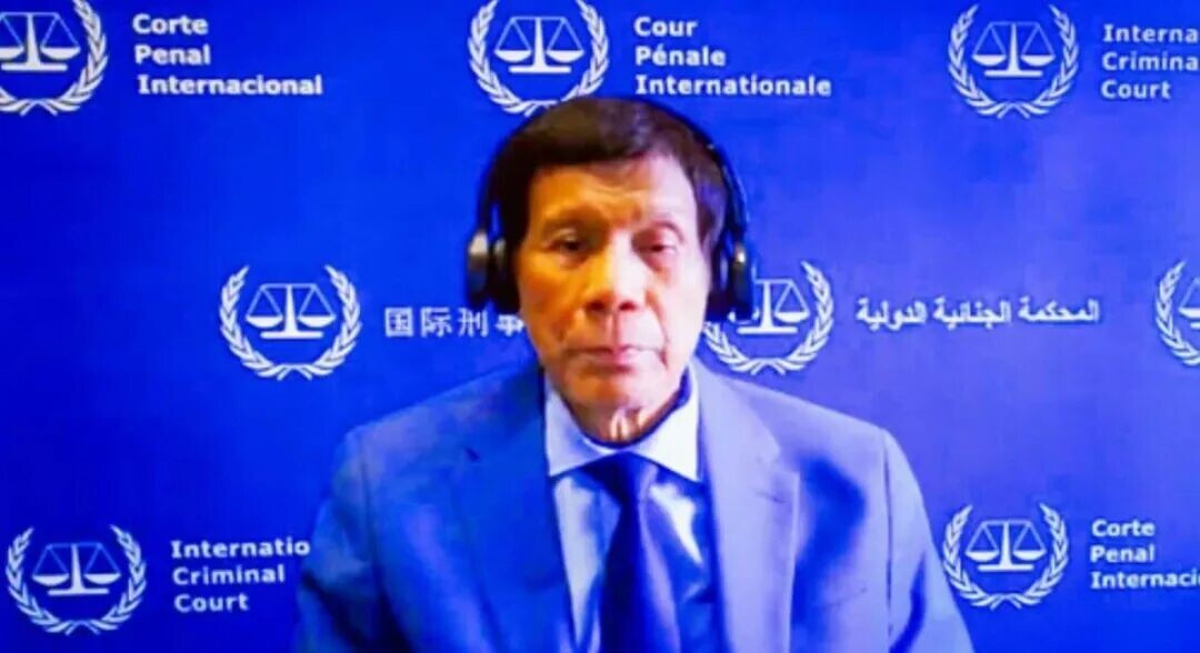 Former president Rodrigo Duterte (ICC Photo)