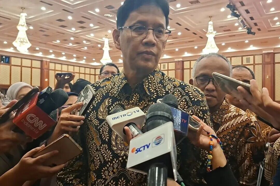 Menteri Keuangan Purbaya Yudhi Sadewa usai melantik para eselon II di Kementerian Keuangan, Selasa (10/3/2026).