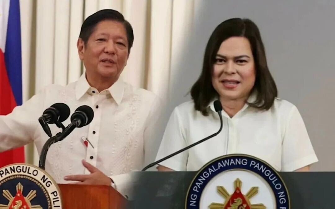 President Ferdinand R. Marcos Jr. and Vice President Sara Duterte (MANILA BULLETIN/Mark Balmores)