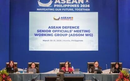 <p><strong>ADVANCED COOPERATION.</strong> The ASEAN Defence Senior Officials’ Meeting (ADSOM)-Plus Working Group (WG) meeting held on Monday and Tuesday (March 30 to 31, 2026). The meeting aimed to advance cooperation on humanitarian assistance and disaster response and address emerging regional security challenges. <em>(Photo courtesy of DND)</em></p>