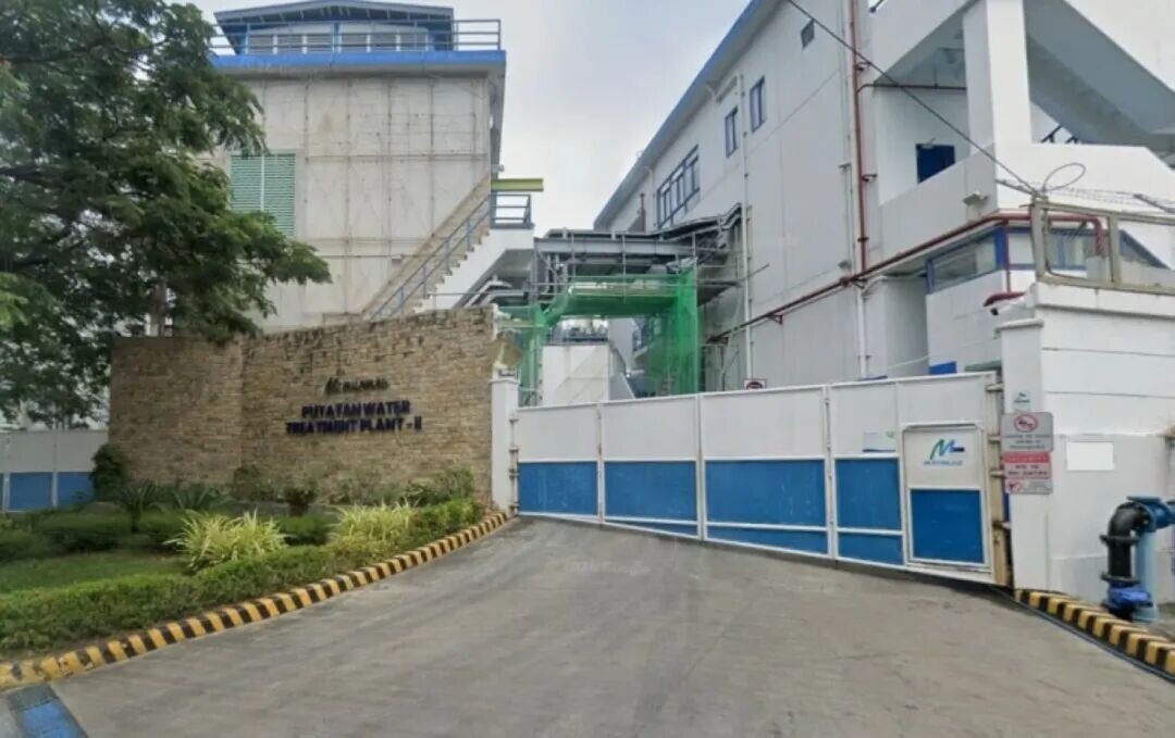 Maynilad's Putatan Water Treatment Plant II in Putatan, Muntinlupa (Screenshot from Google Maps)