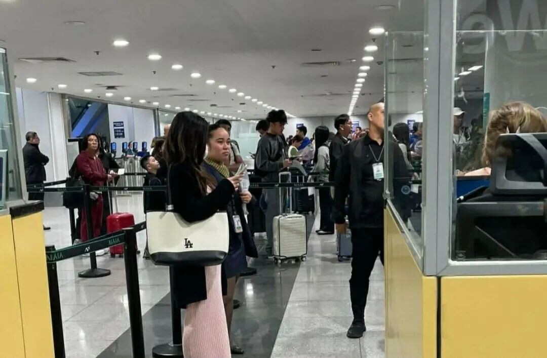 The immigration counter at NAIA Terminal 3 (Photo courtesy of BI)