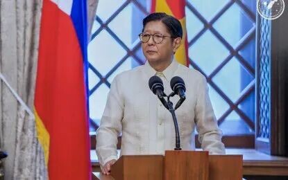 <p><strong>BUSINESS PITCH.</strong> President Ferdinand R. Marcos Jr. delivers his press statement following a bilateral meeting with visiting Vietnamese President To Lam in Malaca&ntilde;ang on Monday (June 1, 2026). After meeting at the Palace, the two leaders trooped to the Diamond Hotel in Manila to address some 600 business leaders during the Vietnam-Philippines Business Forum to promote trade, investment, innovation and economic cooperation. <em>(PCO photo)</em></p>