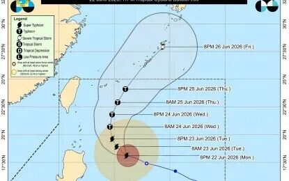 <p>Screengrab from DOST-PAGASA</p>