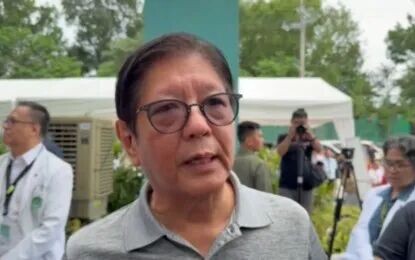 <p><strong>NAVIGATING CHALLENGES.</strong> President Ferdinand R. Marcos Jr. discusses the government’s response to external challenges during a chance interview in Mabalacat City, Pampanga on Friday (July 24, 2026). Marcos said his upcoming State of the Nation Address will highlight measures implemented to help Filipinos cope with global uncertainties. <em>(Photo courtesy of MPC)</em></p>