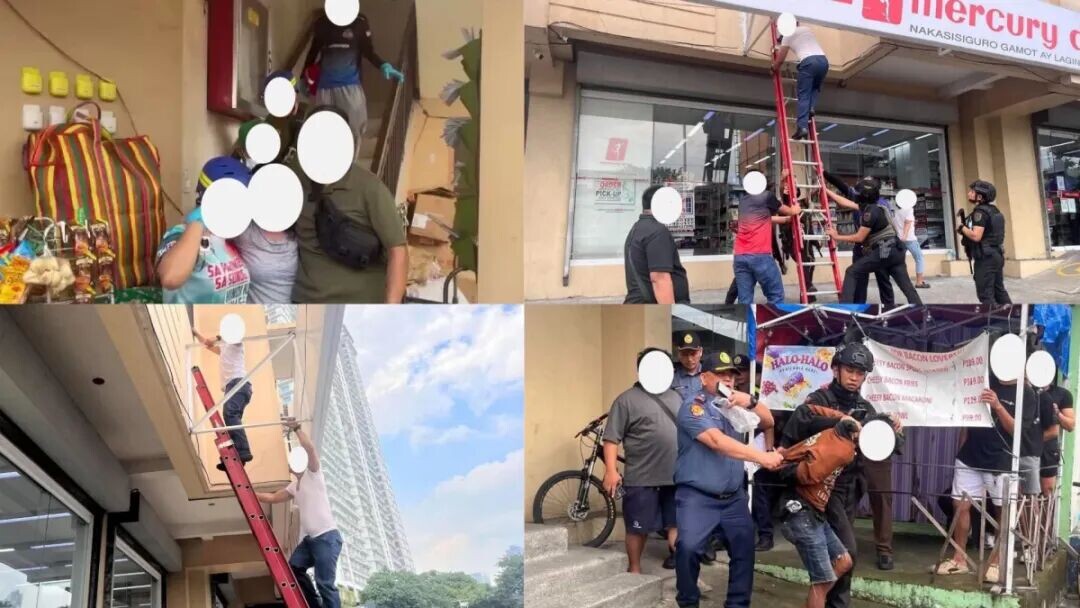 A woman was rescued after she was taken hostage by an ex-convict inside an apartment along E. Pantaleon Street in Barangay Barangka Drive, Mandaluyong City, on Wednesday morning, Sept. 16. (Photo courtesy of Eastern Police District)