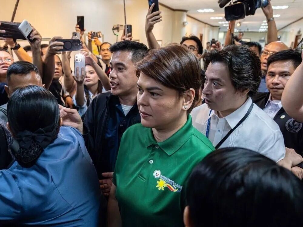 Pinoys split on Sara�s impeachment � OCTA